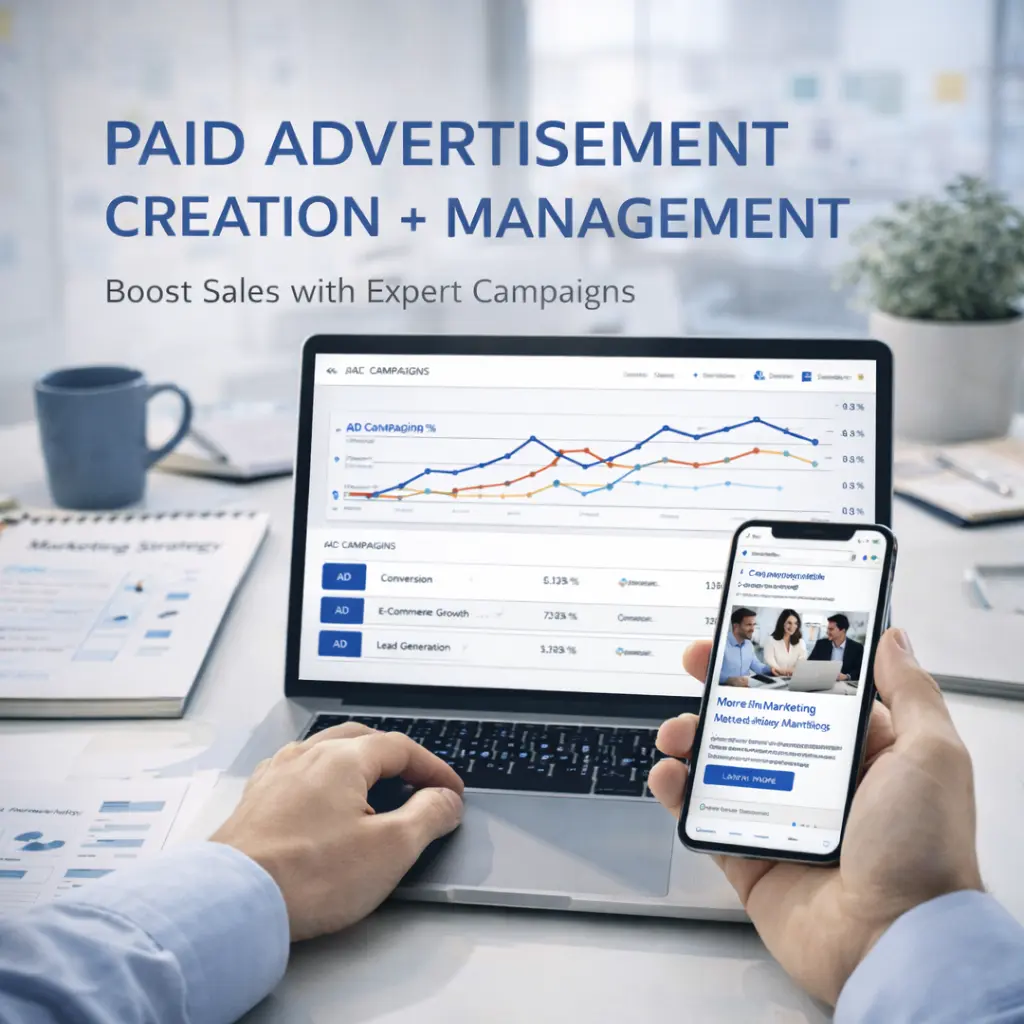 Paid Advertisement Creation and Management